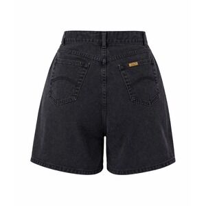 Chic-80's Vintage, Faded Black, High Waisted, USA, Classic, Mom, Shorts. Size-13